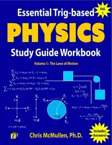 Cover of Essential Trig Physics Study Guide Laws of Motion