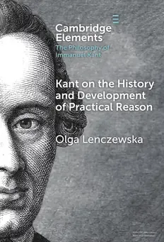 Cover of Kant on the History and Development of Practical Reason