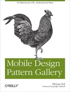 Cover of Mobile Design Pattern Gallery