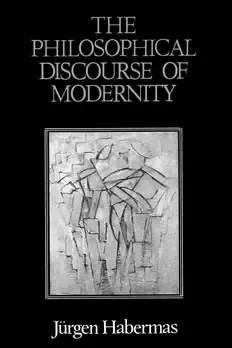 Cover of The Philosophical Discourse of Modernity