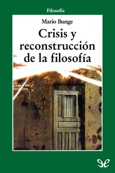 Cover of Crisis y Reconstrucción de la Filosofía