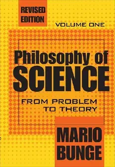 Cover of Philosophy of Science Volume 1
