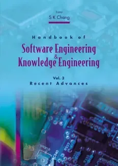 Cover of Handbook of Software Engineering & Knowledge Engineering Iii