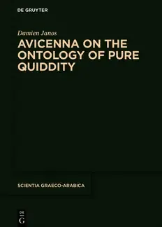 Cover of Avicenna on the Ontology of Pure Quiddity