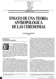 Cover of Ensayo De Una Teoría Antropológica De Las Ceremonias