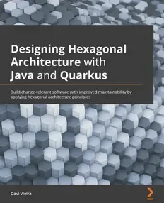 Cover of Designing Hexagonal Architecture with Java and Quarkus