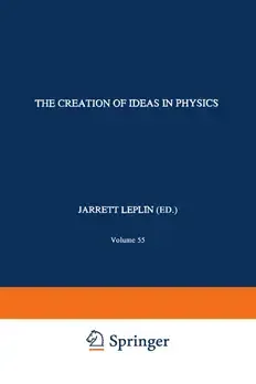 Cover of The Creation of Ideas in Physics