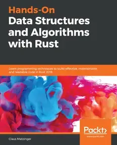 Cover of Hands-On Data Structures and Algorithms with Rust