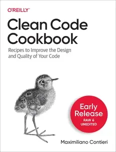 Cover of Clean Code Cookbook