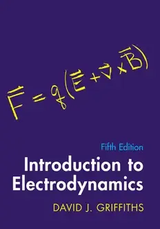 Cover of Introduction to Electrodynamics