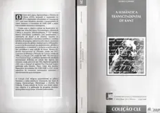 Cover of A Semântica Transcendental de Kant