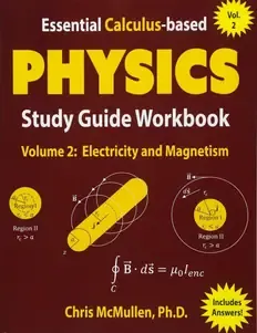 Cover of Essential Calculus-based Physics Study Guide Workbook